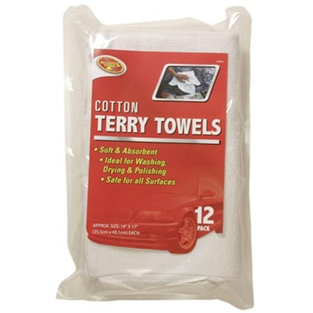 Clean Rite Clean Rite 3-685-5 14 x 17 in. Terry Towel - 12 Pack 157607